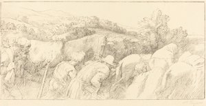 Return of the Peasants by Alphonse Legros