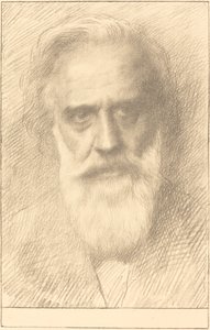 Self-Portrait by Alphonse Legros