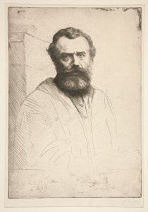 Self-Portrait by Alphonse Legros