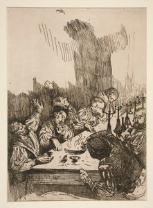Shadow (Ombre) by Alphonse Legros