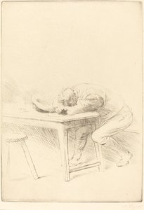 Siesta of a Laborer by Alphonse Legros