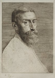 Sir E. J. Poynter by Alphonse Legros