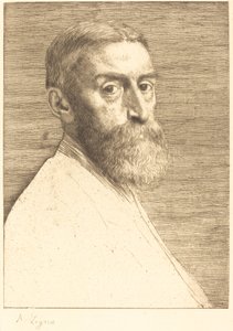 Sir Edward John Poynter, 1877 by Alphonse Legros