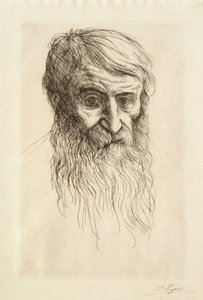 Sir Frederick Leighton by Alphonse Legros