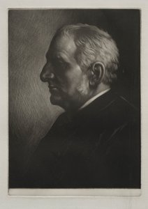 Sir Seymour Haden by Alphonse Legros