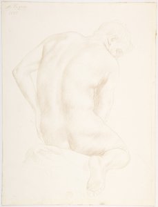 Study of a Figure by Alphonse Legros