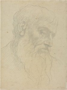Study of a Head by Alphonse Legros