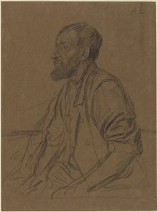Study of a Workman by Alphonse Legros