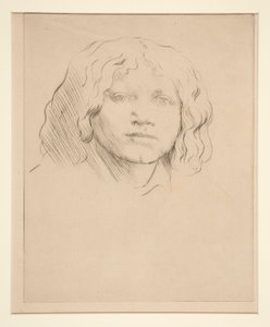 Head of by Alphonse Legros