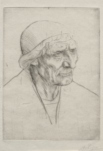 Head of Benediction by Alphonse Legros