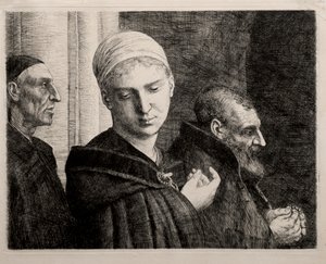 The Baptism by Alphonse Legros