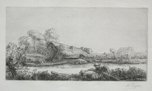 The Farm on the River: Evening Effect