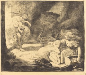 The Fire (2nd plate)