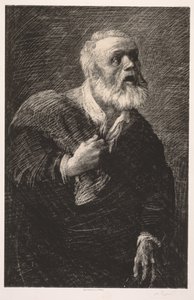 The Night Crier by Alphonse Legros