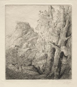 The Old City by Alphonse Legros