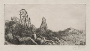 The Old Stone Quarries of Montrouge by Alphonse Legros