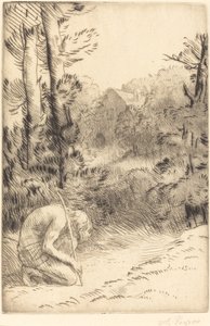 The Prodigal Son, 2nd Plate by Alphonse Legros