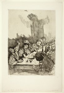 The Shadow by Alphonse Legros