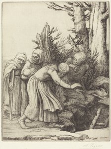 The Triumph of Death: Death Prepares a Dwelling for the Homeless by Alphonse Legros