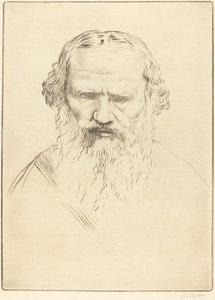 Tolstoy by Alphonse Legros