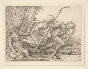 Triumph of Death: Death Leading by Alphonse Legros