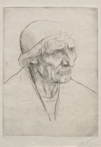 Head of Benediction by Alphonse Legros