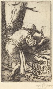 Twig-cutter by Alphonse Legros