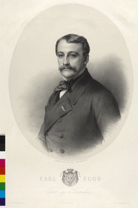 Carl Egon Prince of Fürstenberg by Alphonse Leon Noel