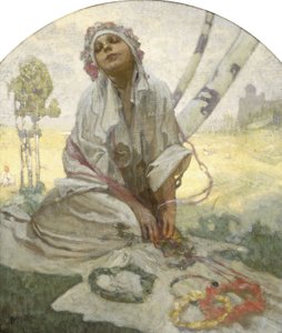 Bohemian Sun Dreamer by Alphonse Mucha
