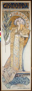 Gismonda, Theatre de la Renaissance by Alphonse Mucha