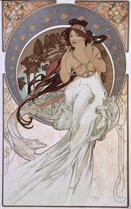 La Musique by Alphonse Mucha