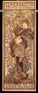 Lorenzaccio by Alphonse Mucha