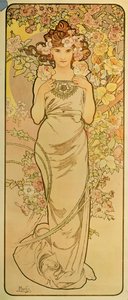 The Emerald by Alphonse Marie Mucha