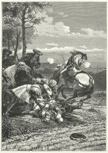Death of Marshal Turenne at the Battle of Salzbach