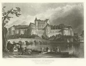 Chateau of Amboise by Alphonse Marie de Neuville