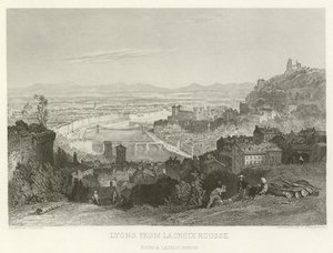 Lyons from La Croix Rousse