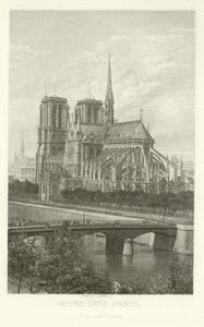 Notre-Dame, Paris by Alphonse Marie de Neuville