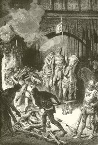 The Cid ordering the execution of Ahmed by Alphonse Marie de Neuville