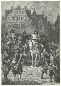 Proclamation of the Revocation of the Edict of Nantes by Louis XIV by Alphonse Marie de after Neuville