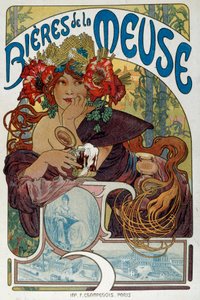 Advertising Poster for Les Bieres de la Meuse