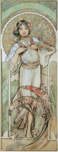 Bosnia-Herzegovina by Alphonse Mucha