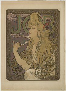 Job, 1896 by Alphonse Mucha