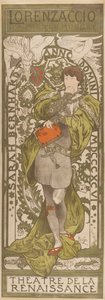 Lorenzaccio, 1896 by Alphonse Mucha