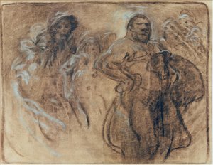 Portrait of a Man by Alphonse Mucha