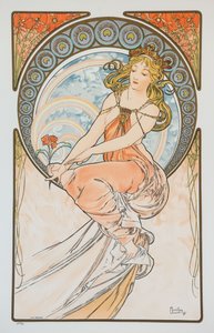 From the Series The Arts by Alphonse Mucha
