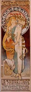 Poster for the Piece La Samaritaine by Edmond Rostand