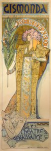 Sarah Bernhardt by Alphonse Mucha