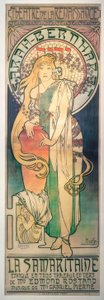Sarah Bernhardt - The Samaritan Woman by Alphonse Mucha
