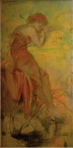 Summer by Alphonse Mucha