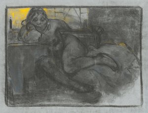 The Absinthe Drinker by Alphonse Mucha